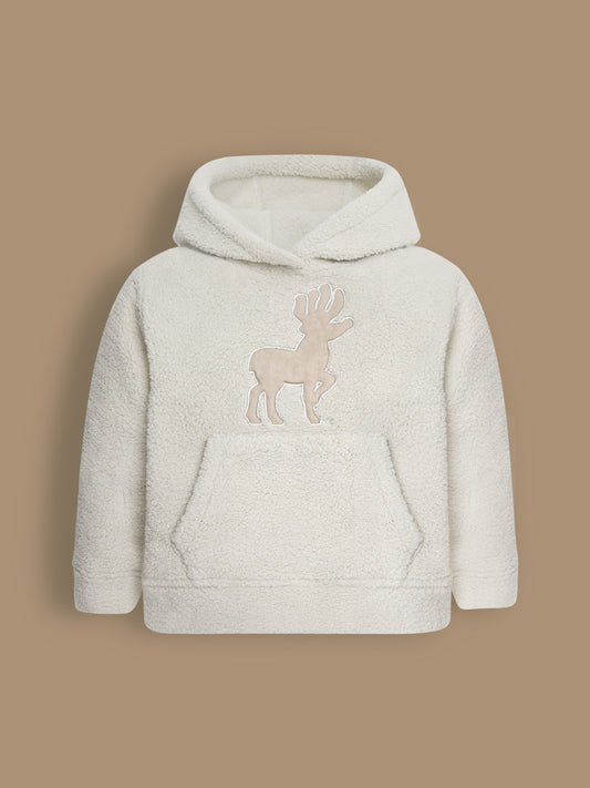 Cherry Crumble Classic Beige Hoodie