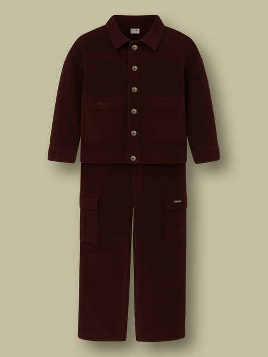 Berry Snuggle Jacket Set