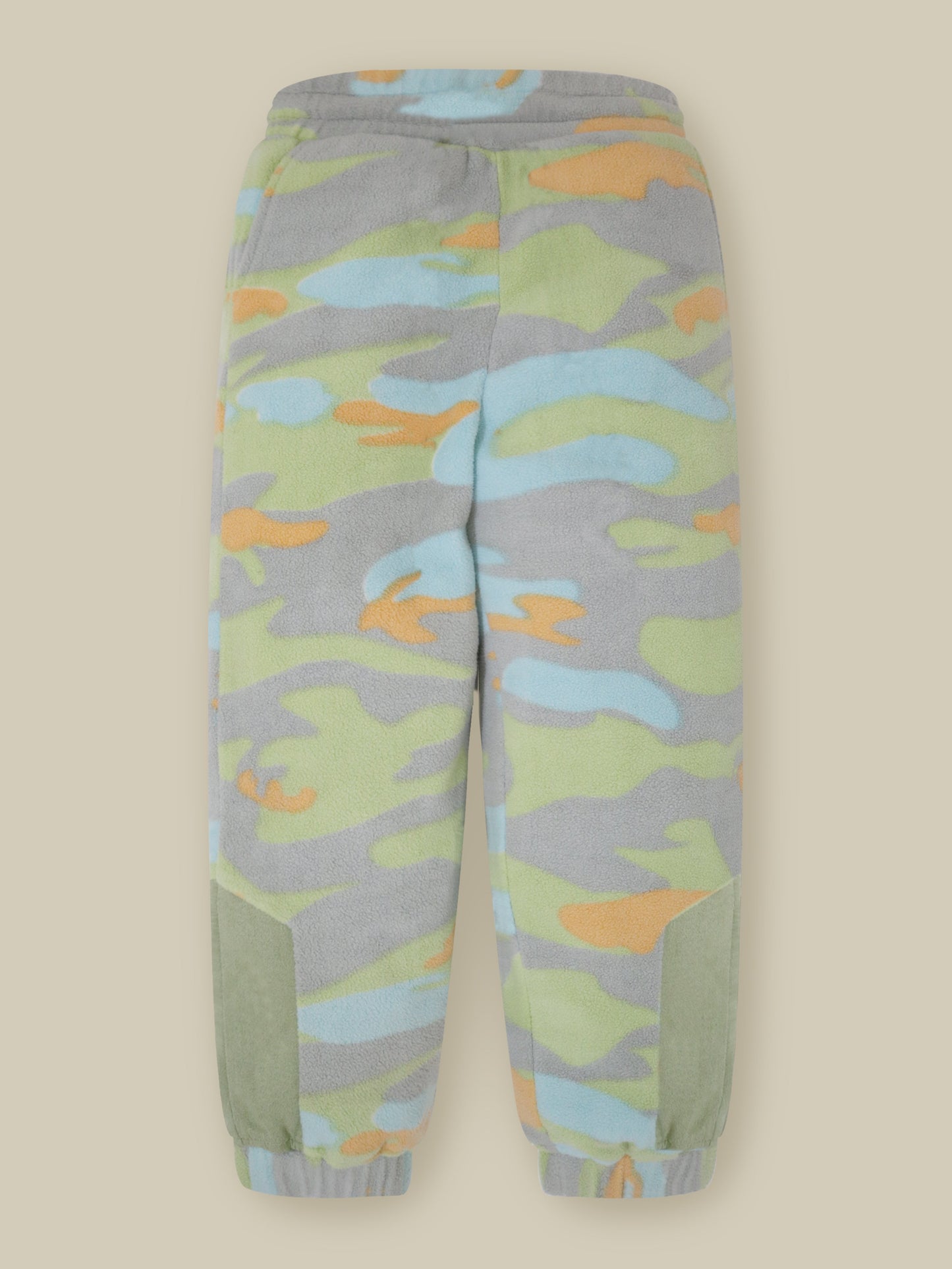 Multicolor Camo Hoodie Set