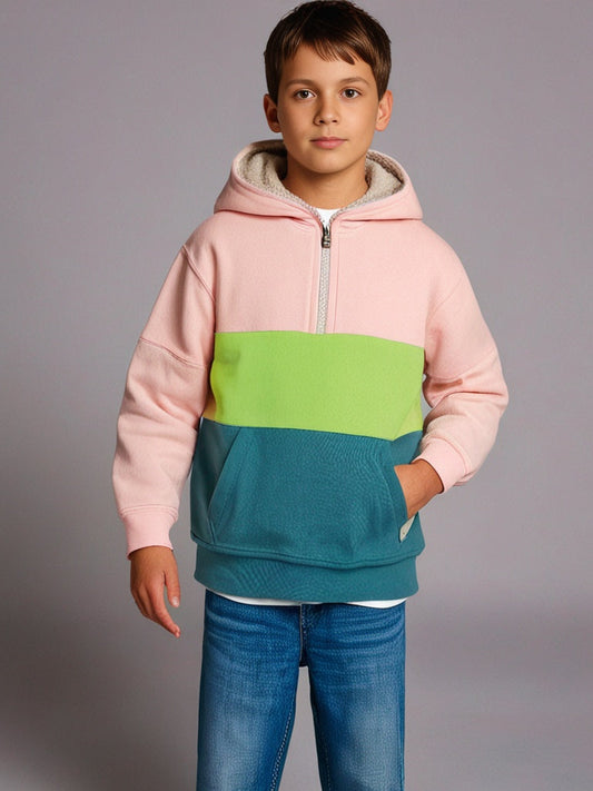 Cherry Crumble Multicolor Solid Snug Classic Sweatshirt