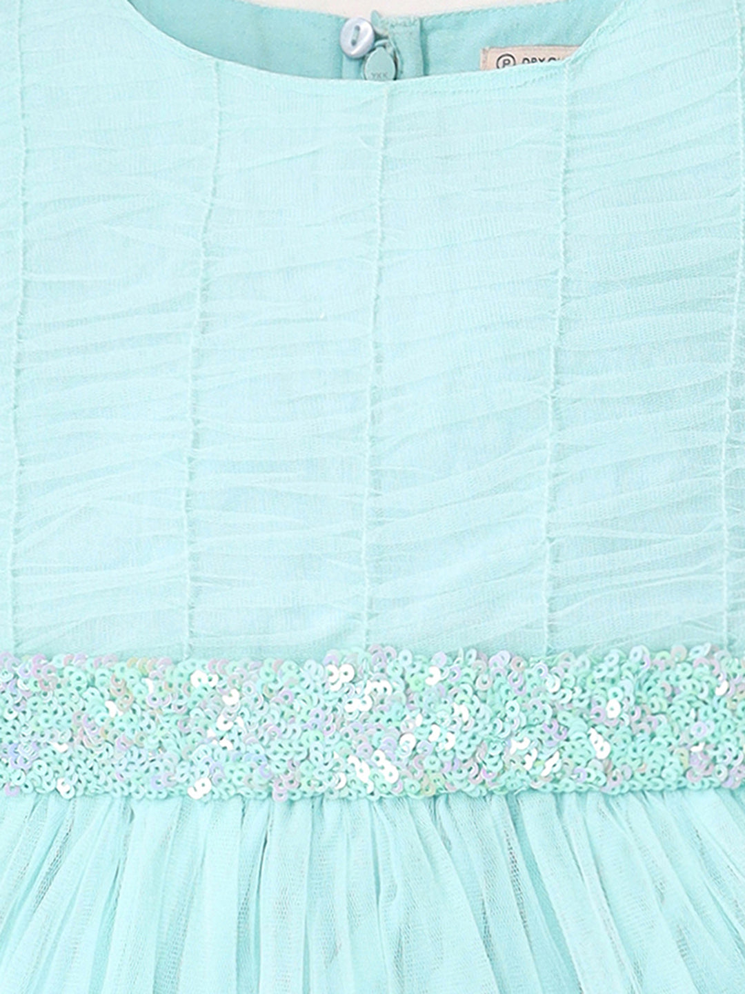 Cherry Crumble Blue Cute Graceful Summer Dress