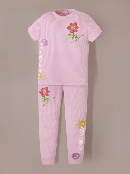 Cherry Crumble Holiday Cheer Joyful Pink Noble Nightsuit