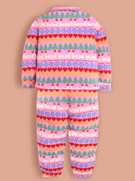 Cherry Crumble Summer Shine Multicolour Twinkly Graceful Nightsuit