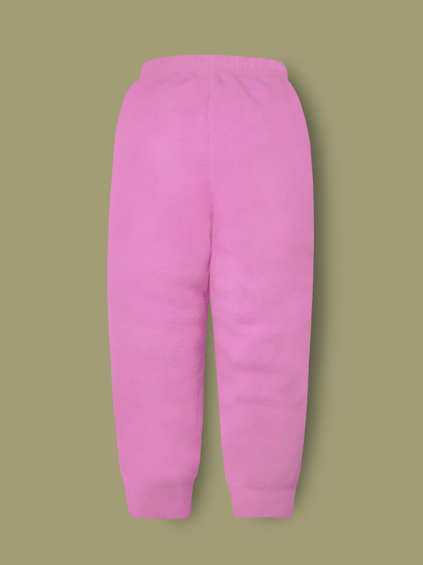 Cherry Crumble Pink Solid Applique Playful Smart Winter Nightsuit