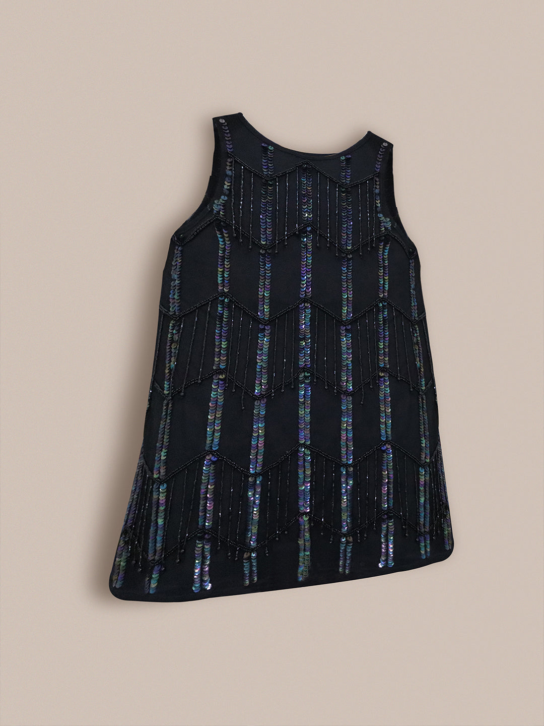 Cherry Crumble Black Cute Classic Summer Dress