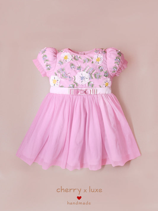 Cherry Crumble Frost Charm Dandy Pink Graceful Dress