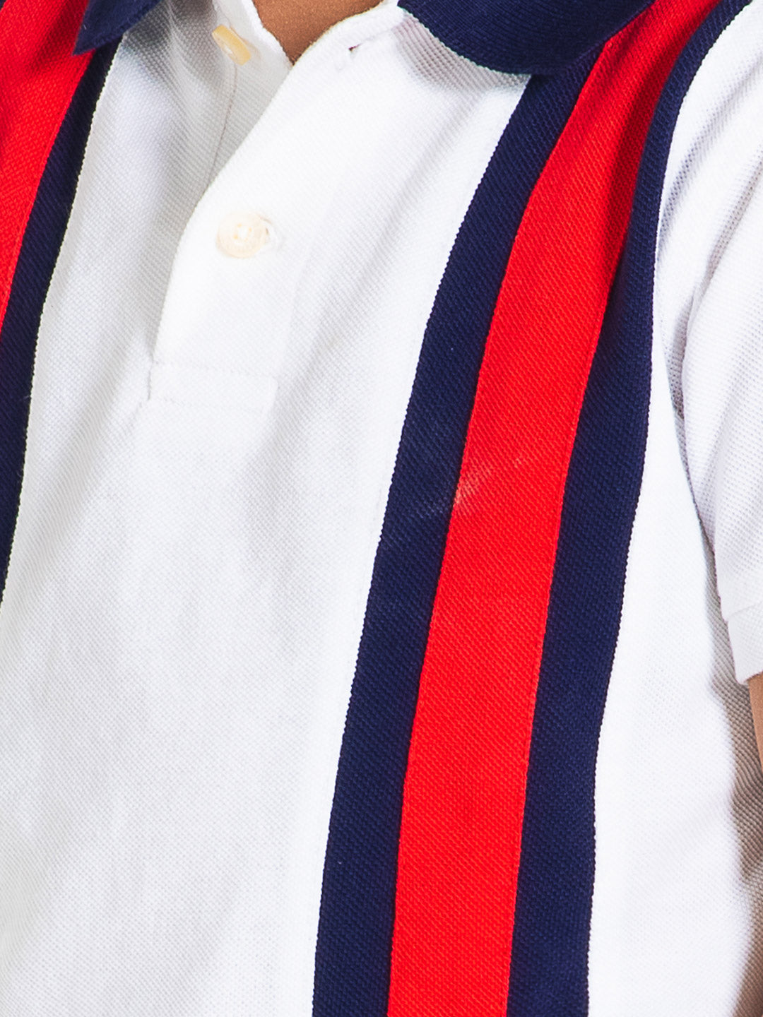 Cherry Crumble White Red Cut & Sew Cute Tshirt