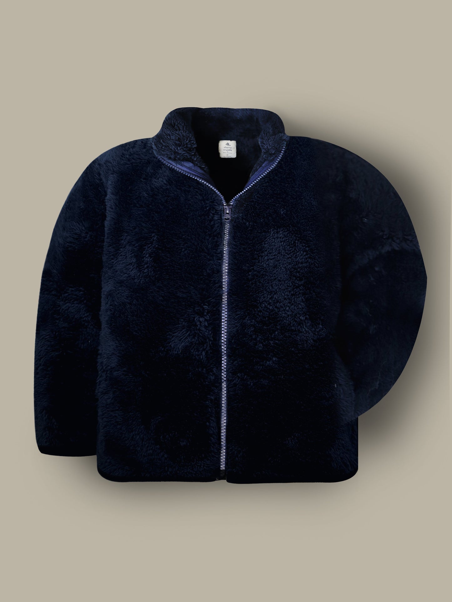 Cherry Crumble Snuggle Navy Jacket