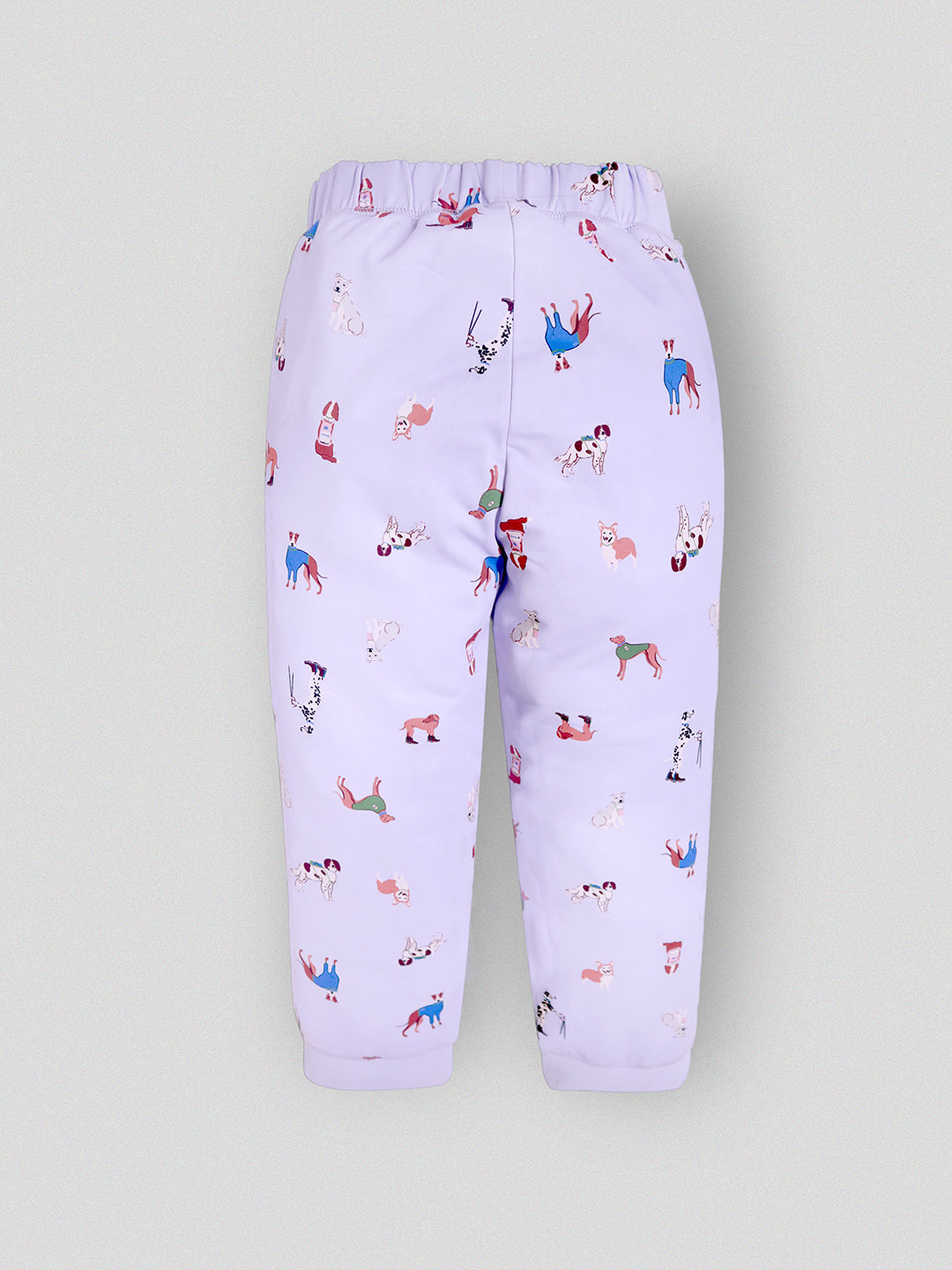 Cherry Crumble Sky Blue Printed Sweet Elegant Nightsuit