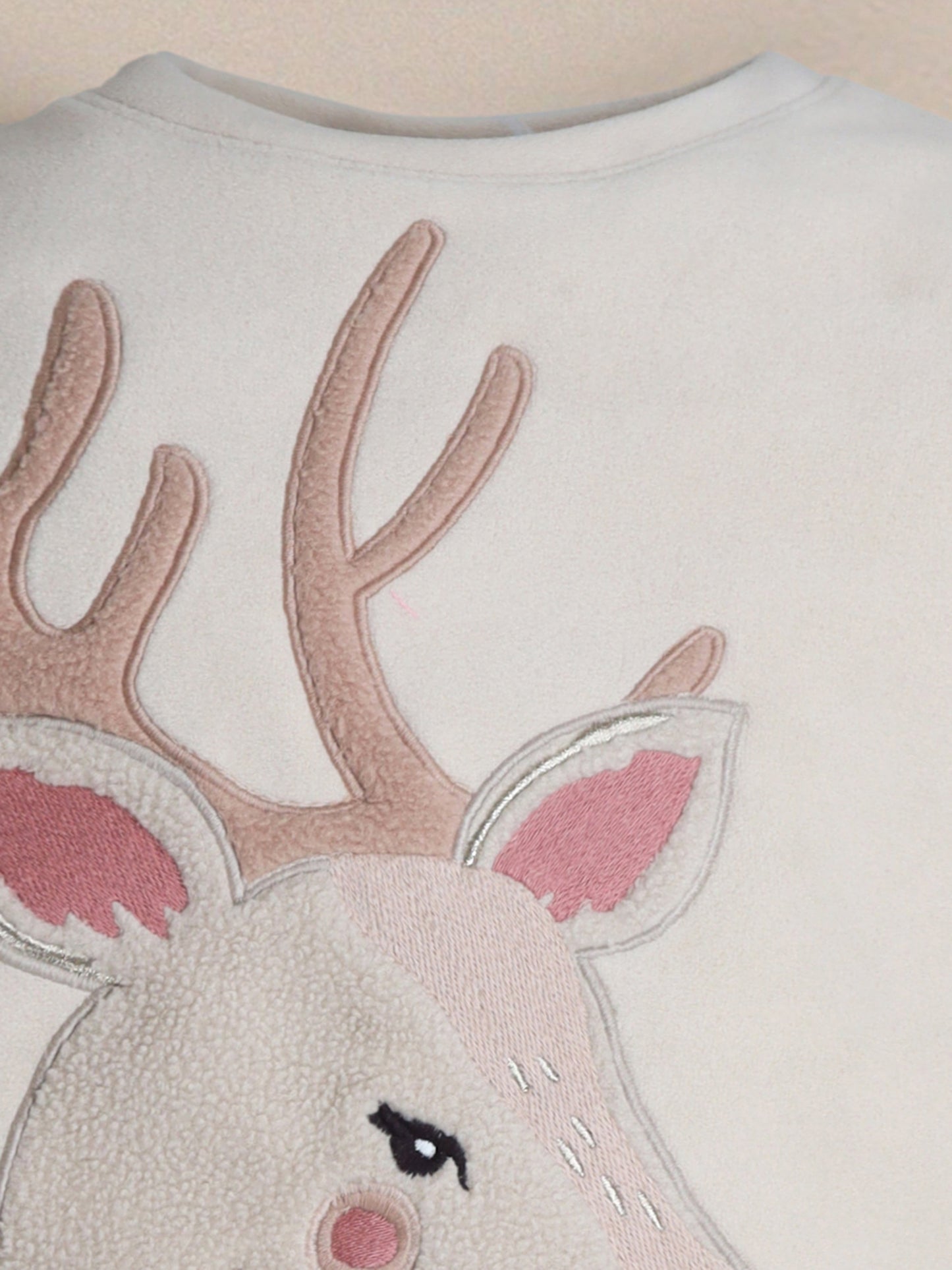 Cherry Crumble Multicolor Solid Applique Trendy Stylish Winter Nightsuit