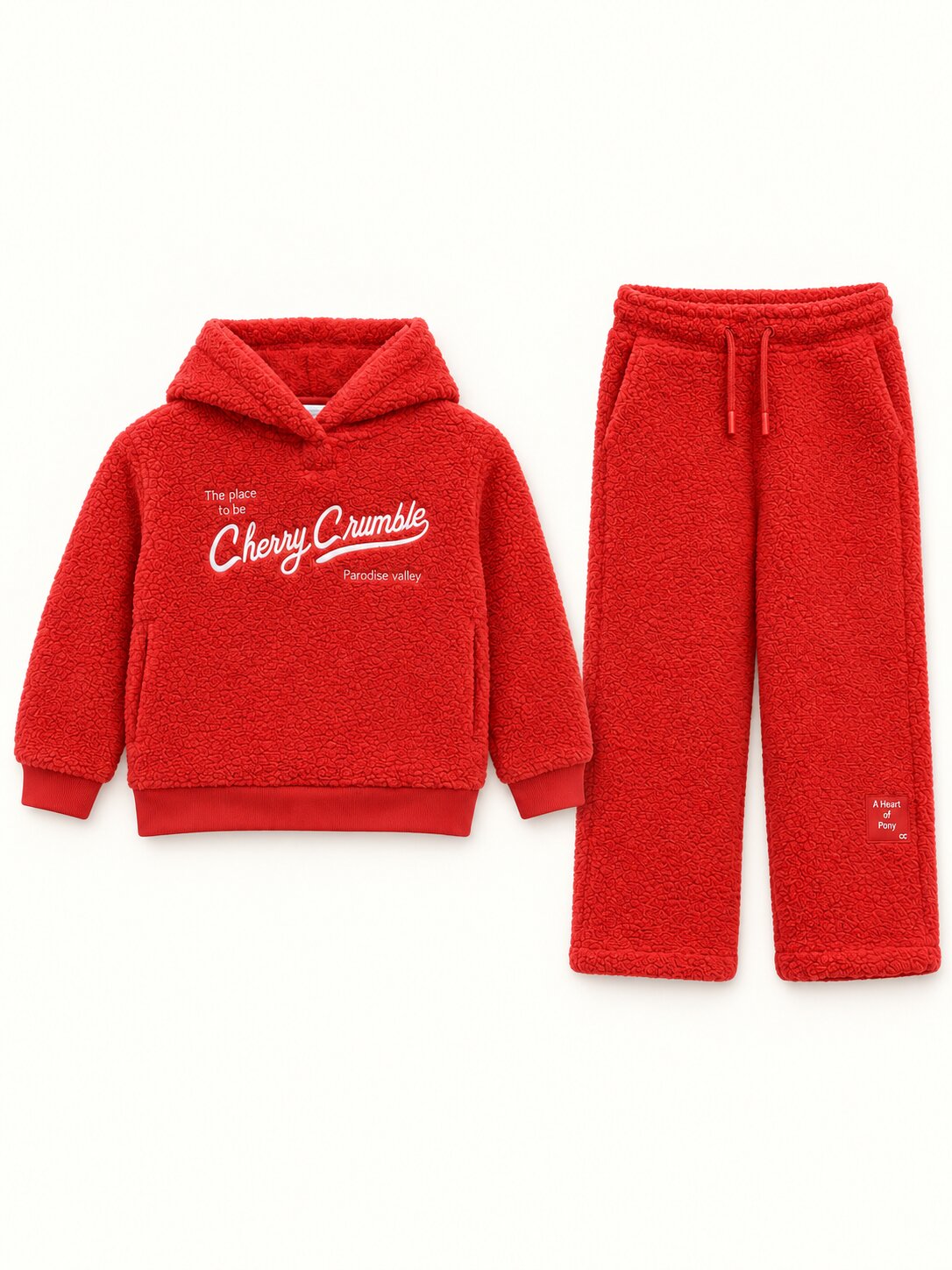 Kids Unisex Hooded Sweatshirt with trouser Co-Ord set