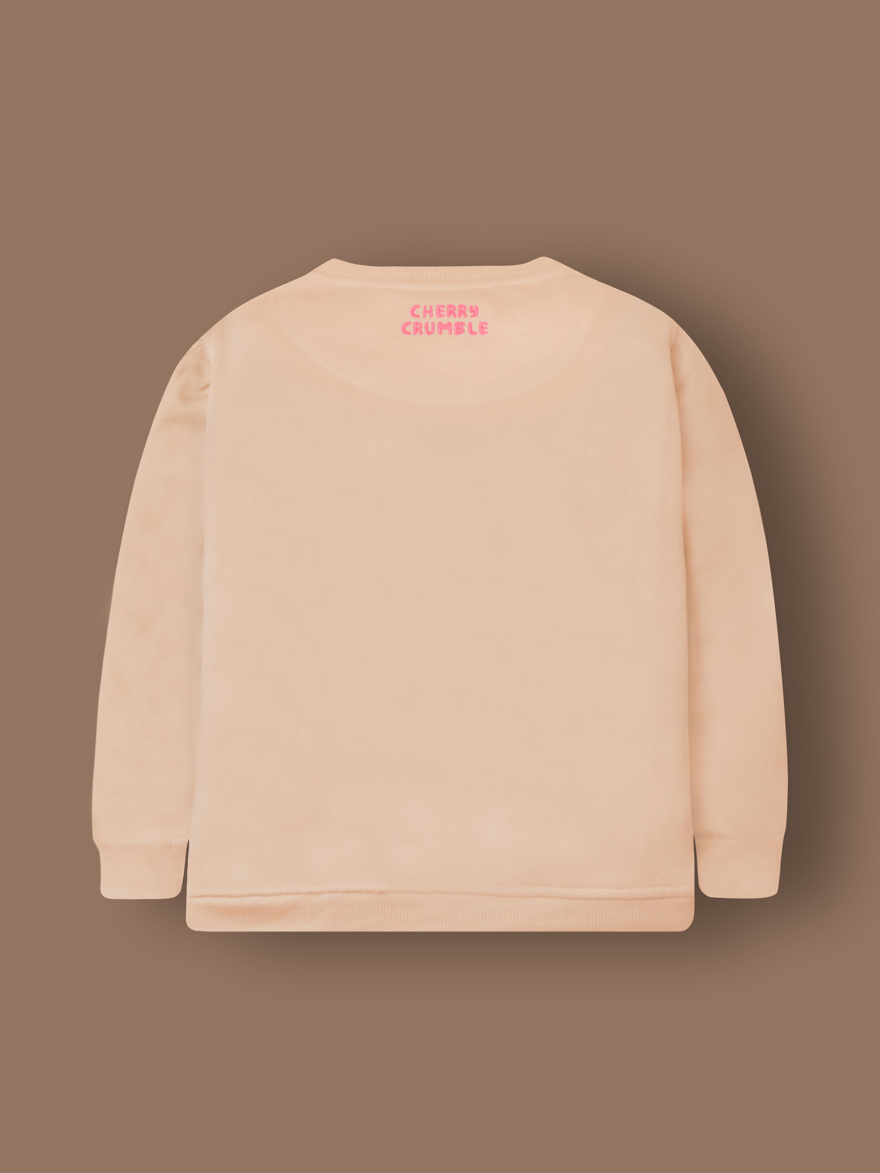 Cherry Crumble Warm Peachy Sweatshirt