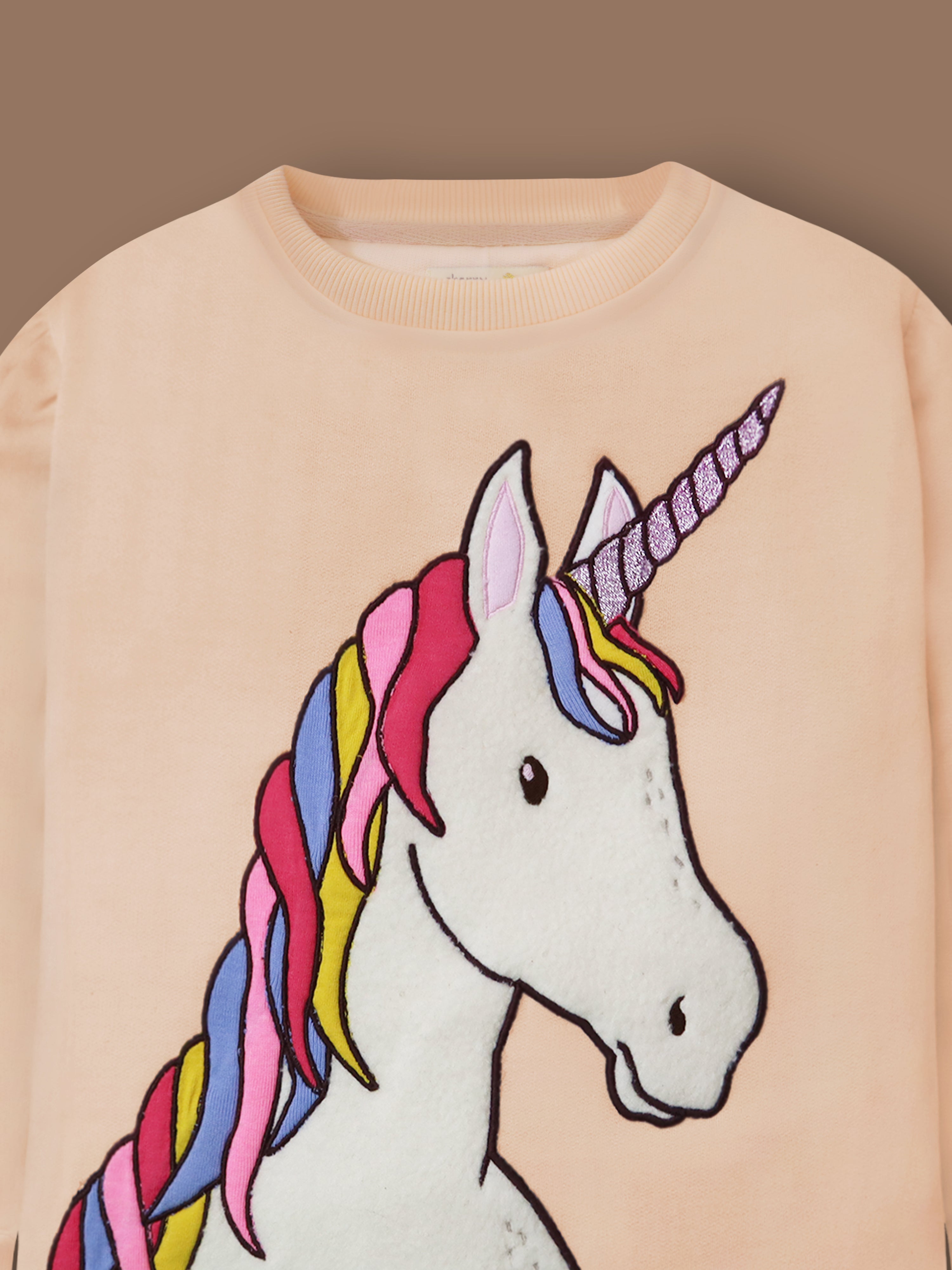 Cherry Crumble Warm Peachy Sweatshirt