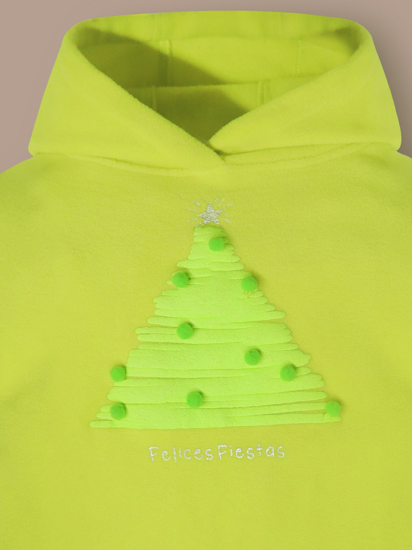 Cherry Crumble Comfy Green Hoodie