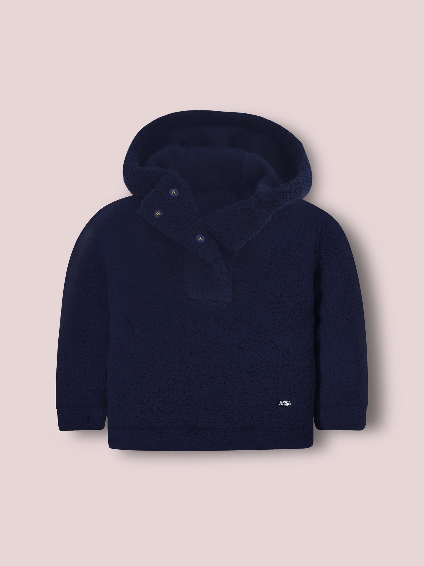 Cherry Crumble Joy Chic Navy Sweatshirt