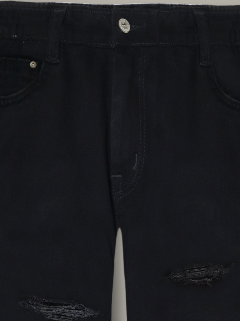 Black Easy Fit Trouser
