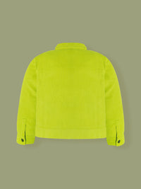 Make a bold fashion statement with the Cherry Crumble Neon Green Winter Jacket, a vibrant and versatile outerwear piece designed for both style and comfort.