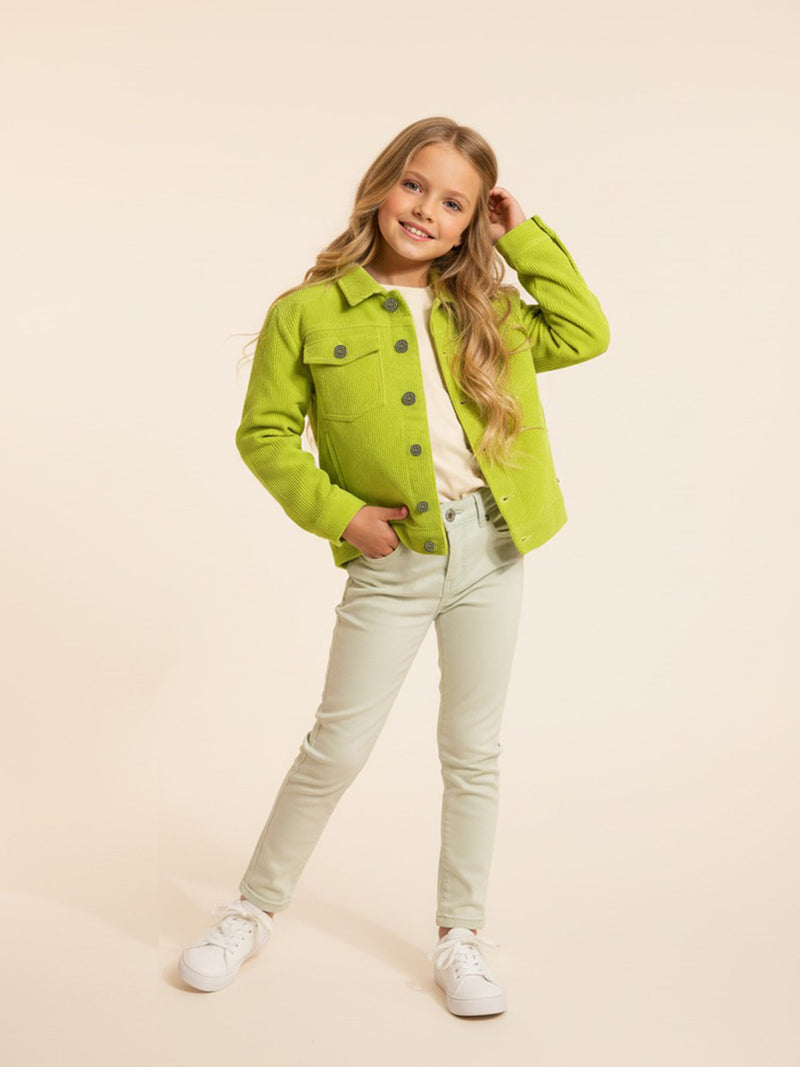 Make a bold fashion statement with the Cherry Crumble Neon Green Winter Jacket, a vibrant and versatile outerwear piece designed for both style and comfort.