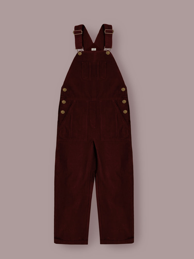Add a playful yet stylish touch to your girl’s summer wardrobe with the Cherry Crumble Maroon Vertical Lines Summer Dungaree. this dungaree promises breathability and comfort.