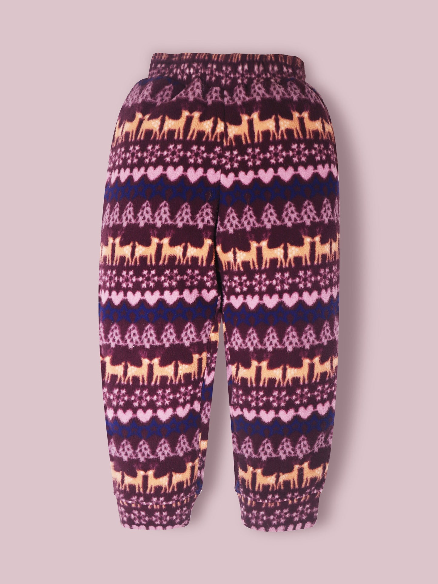 Cherry Crumble Multicolor Winter Wonder Nightsuit