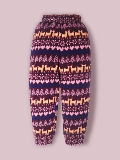 Cherry Crumble Multicolor Winter Wonder Nightsuit