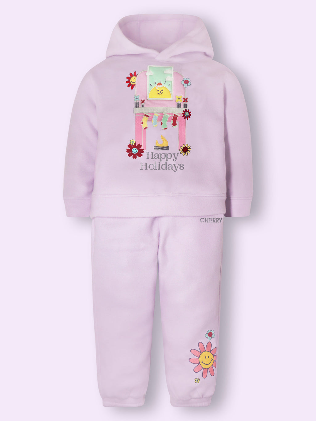 Cherry Crumble Liliac Winter Glow Sweatshirt