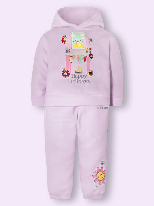 Cherry Crumble Liliac Winter Glow Sweatshirt