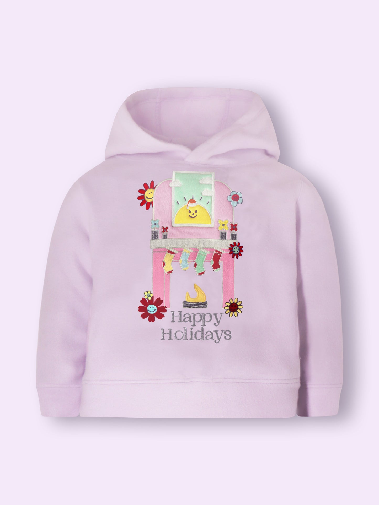 Cherry Crumble Liliac Winter Glow Sweatshirt