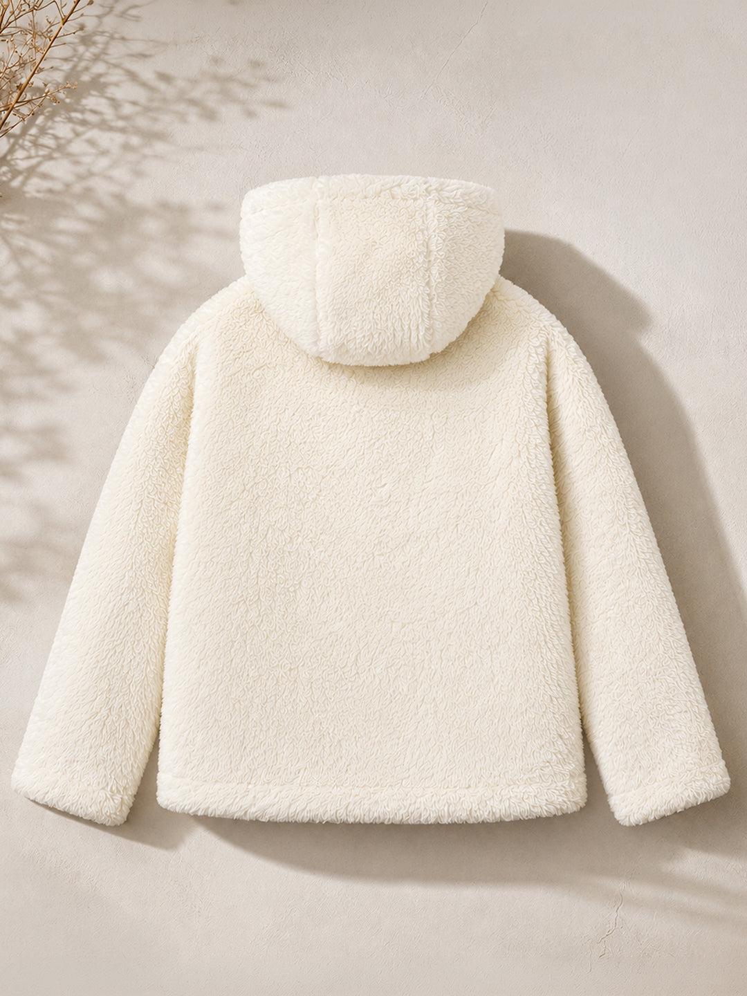 Kids Unisex Fleece Hooded Jacket