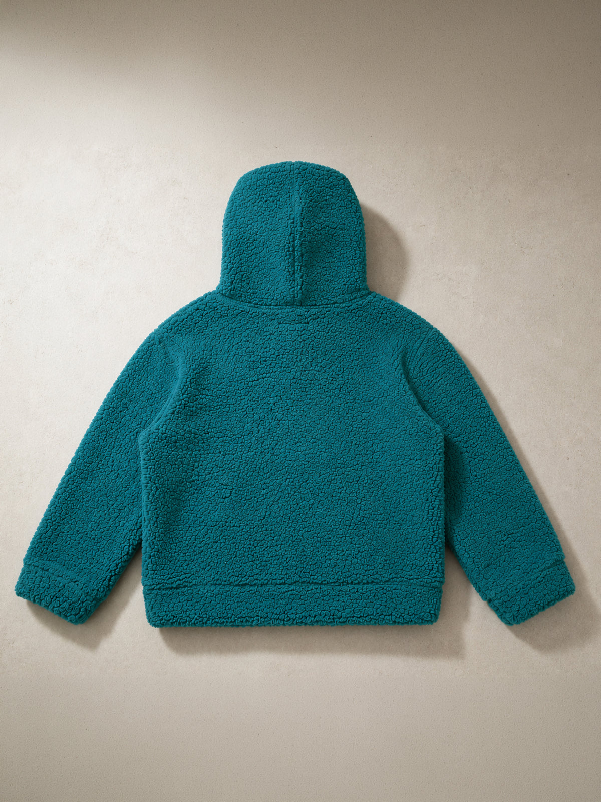 Kids Unisex Teal Green Hooded Sweatshirt