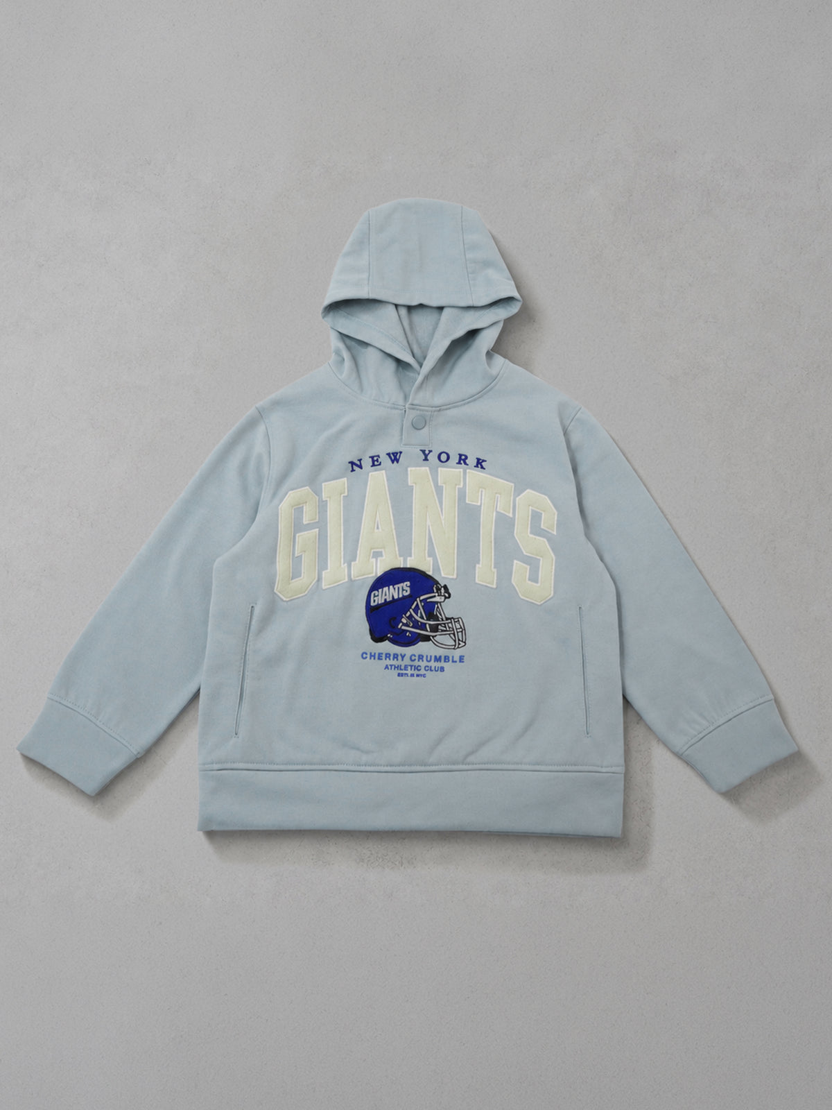 Unisex Kids Grey Hooded Sweatshirt
