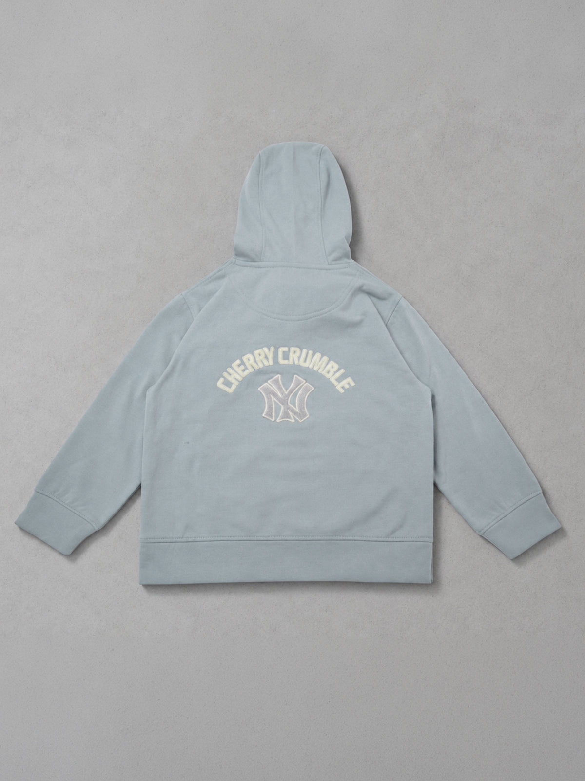 Unisex Kids Grey Hooded Sweatshirt