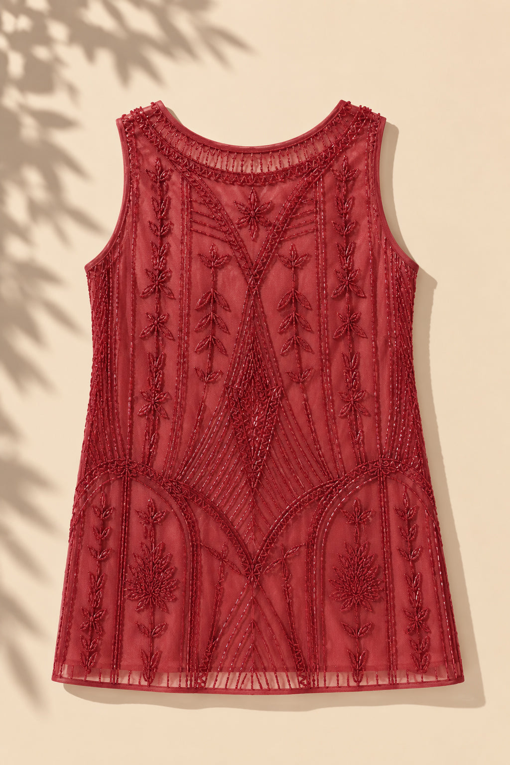 Girls Pink Beaded Embellished A-Line Party Dress