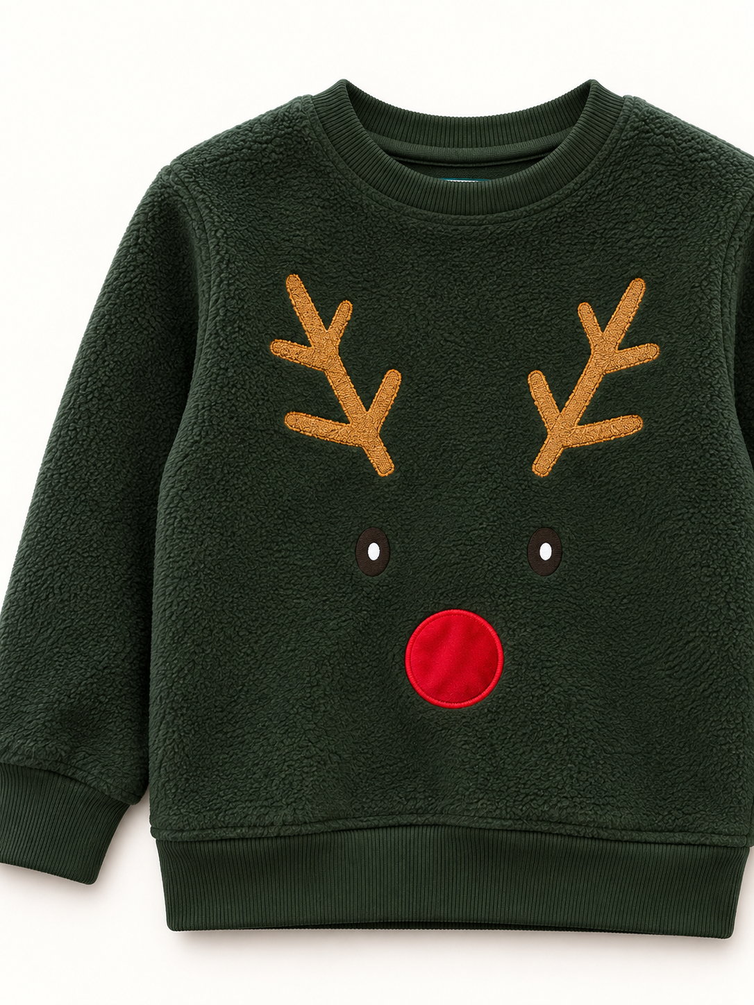 Unisex Kids Reindeer Fleece Winter Co-ord Set