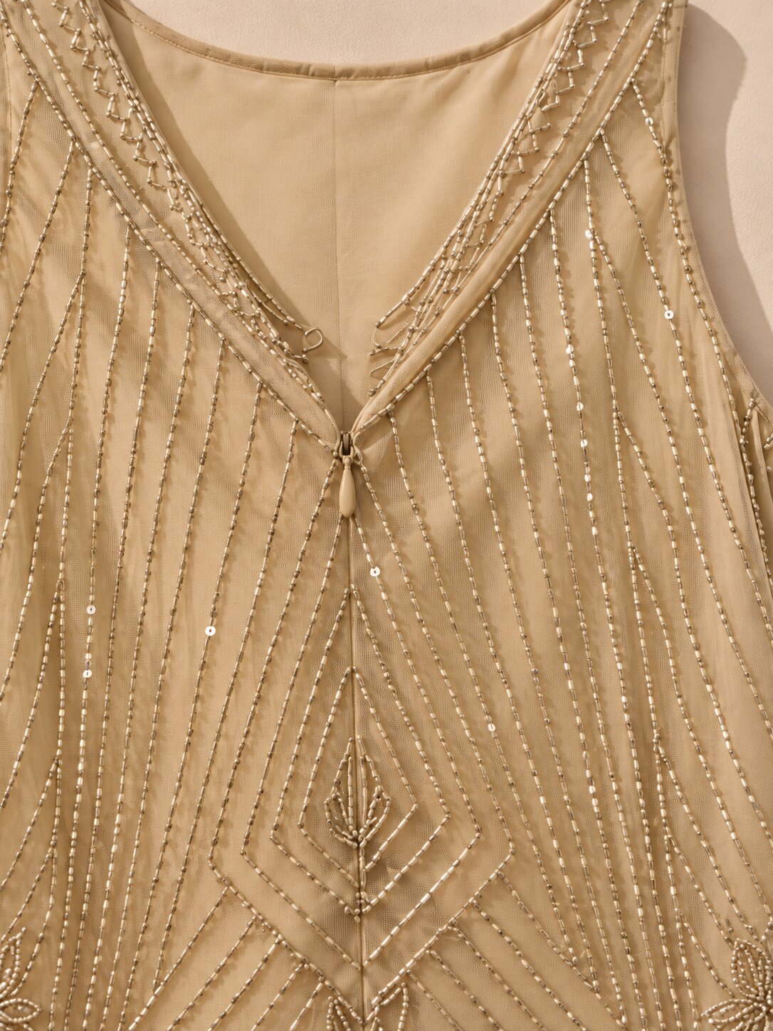 Girls Light Grey Sequin Embellished Party Dress
