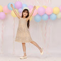 Sparkle Cream Dress