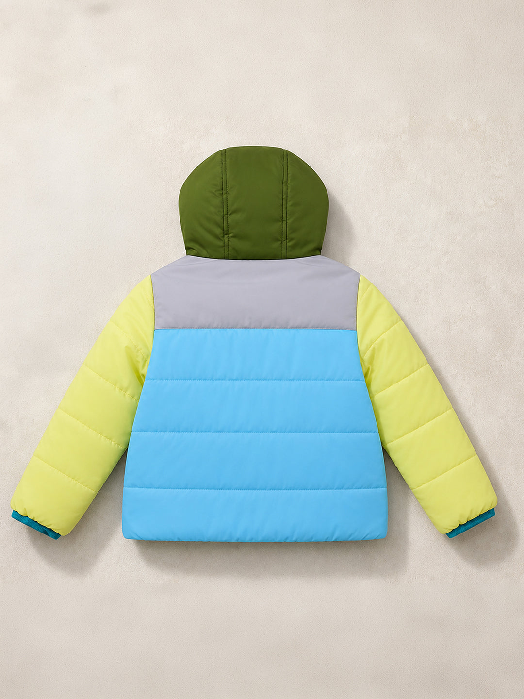 Unisex Kids Reversible Colourblock Winter Jacket