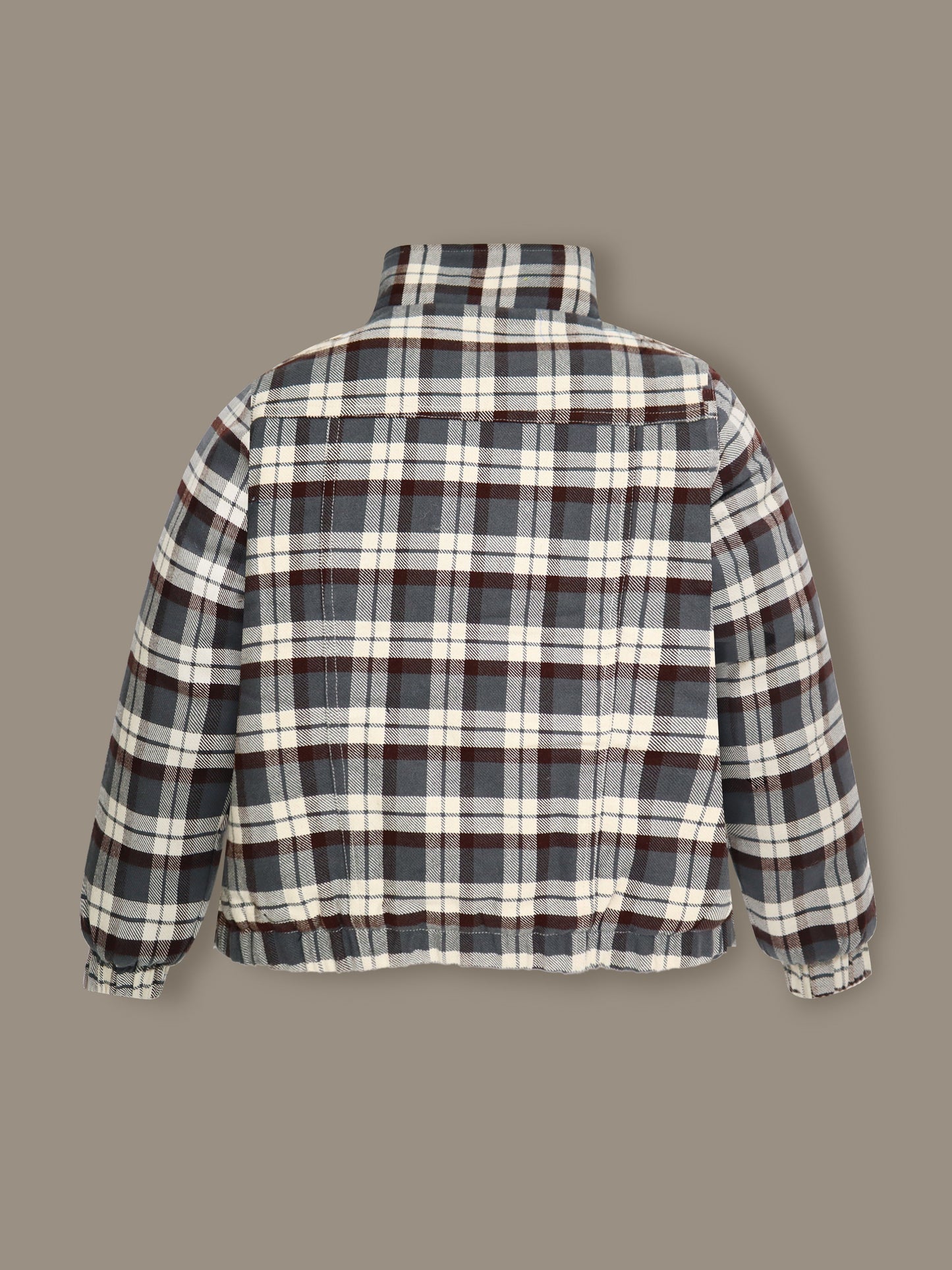 Cherry Crumble Multicolor Checkmate Reversible Winter Jacket