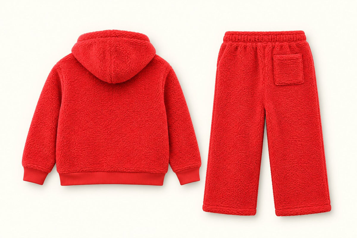 Kids Unisex Hooded Sweatshirt with trouser Co-Ord set