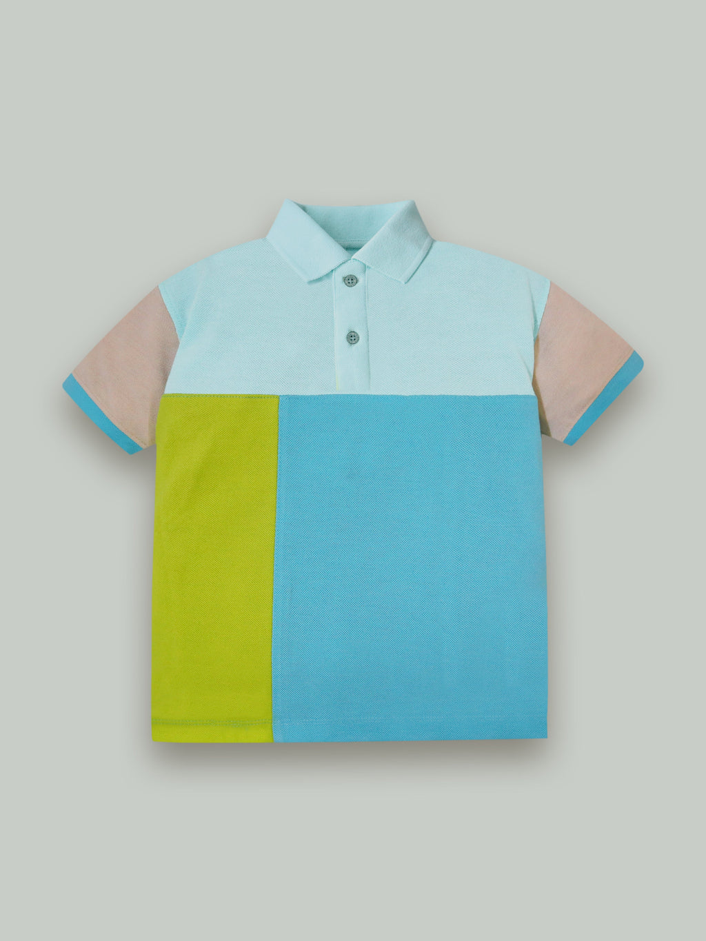 Multi-Color Boys Polo Tee