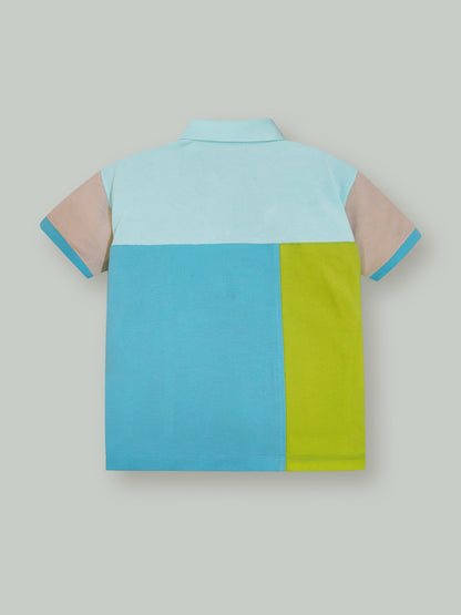 Multi-Color Boys Polo Tee