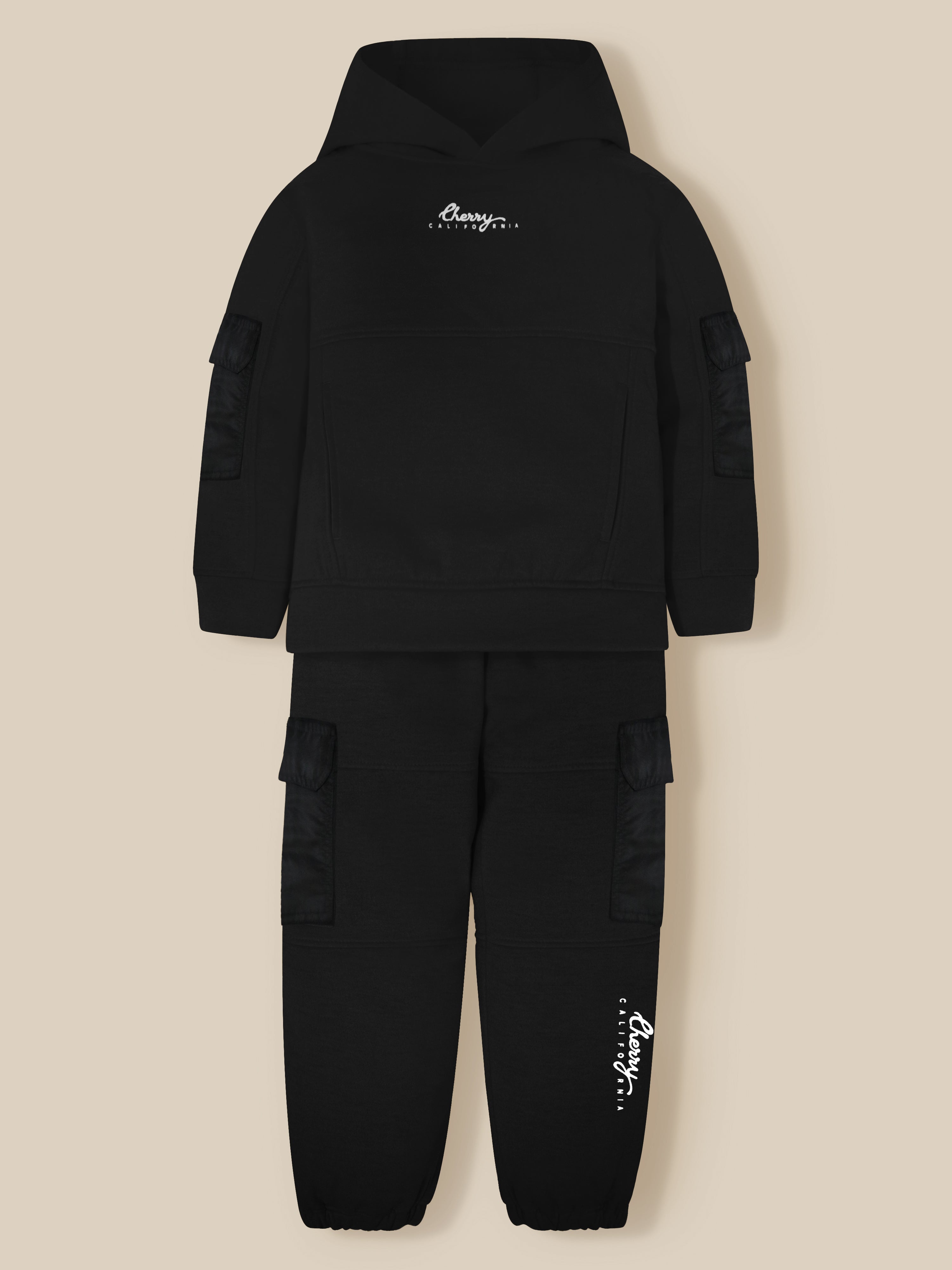 Cherry Crumble Wintertide Bubbly Black Classic Sweatshirt Set