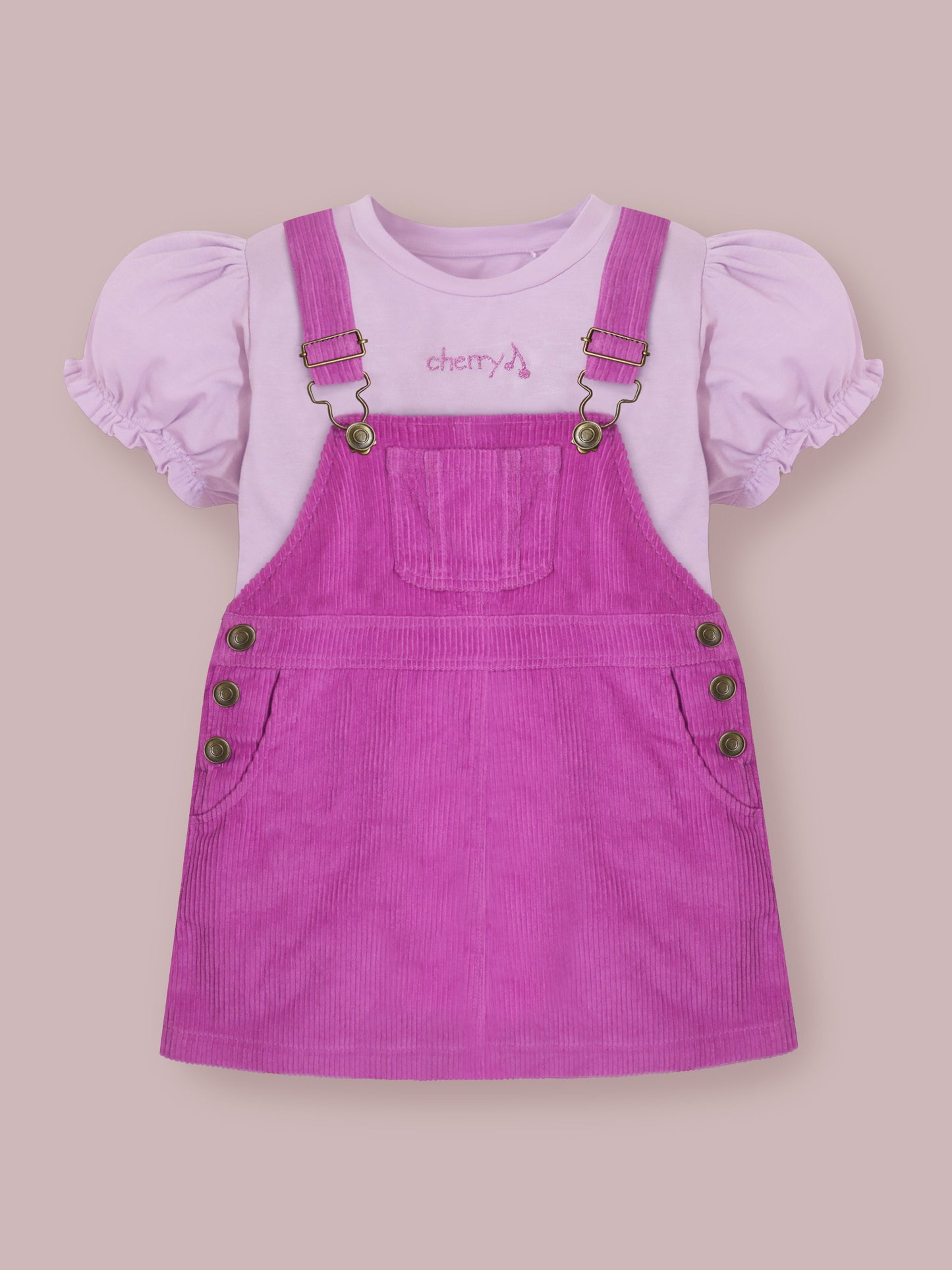 Lavender Lane Dungaree Dress