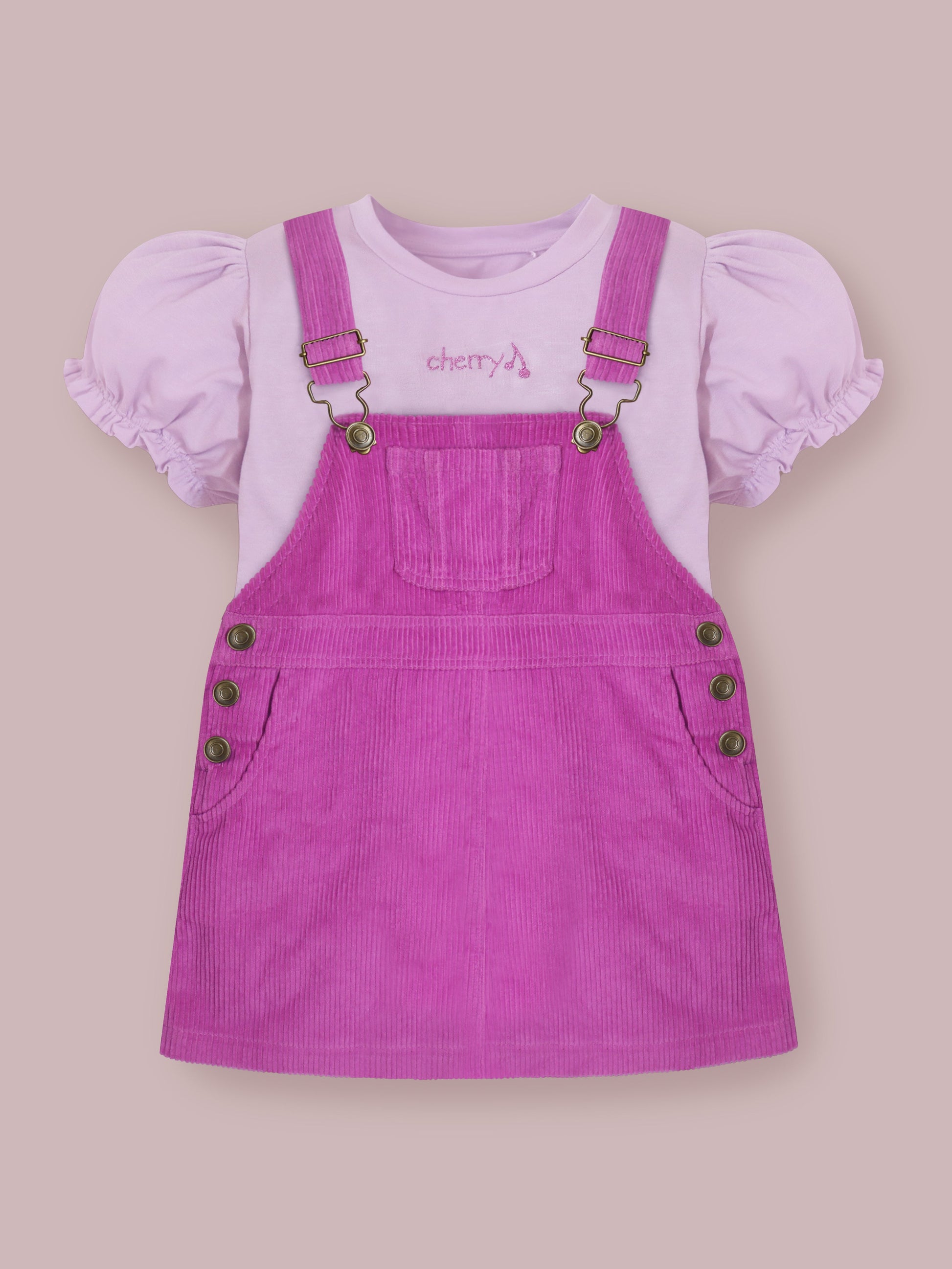 Lavender Lane Dungaree Dress