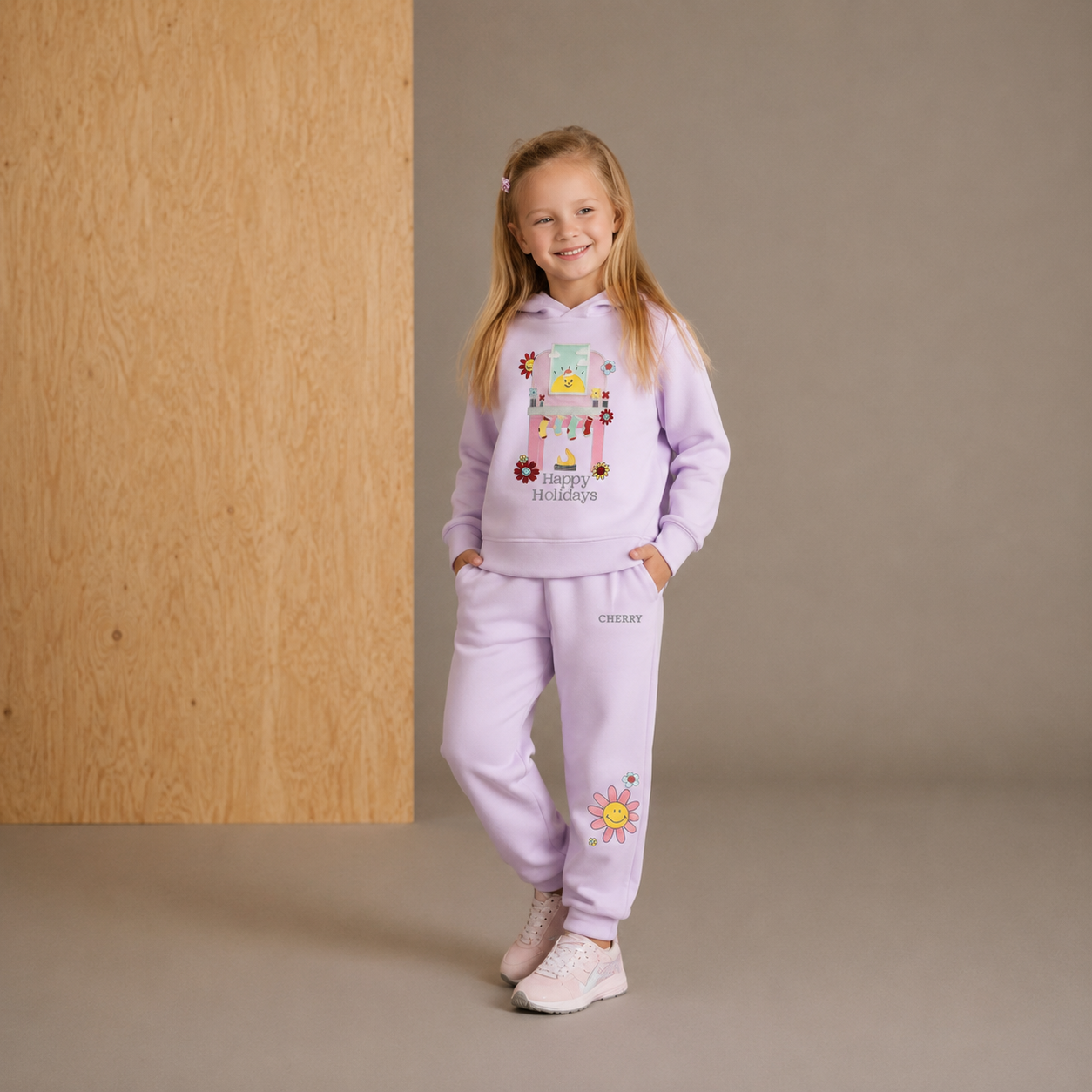 Liliac Winter Glow Sweatshirt-Set