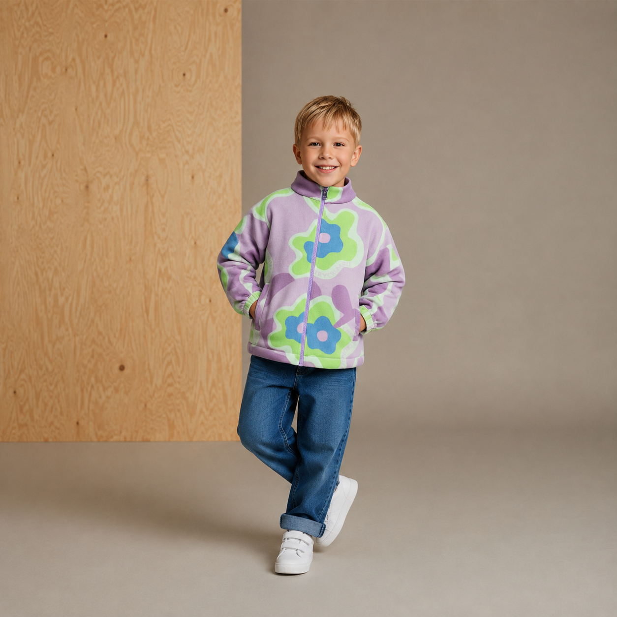 Holiday Glow Florales Multicolor Sweatshirt