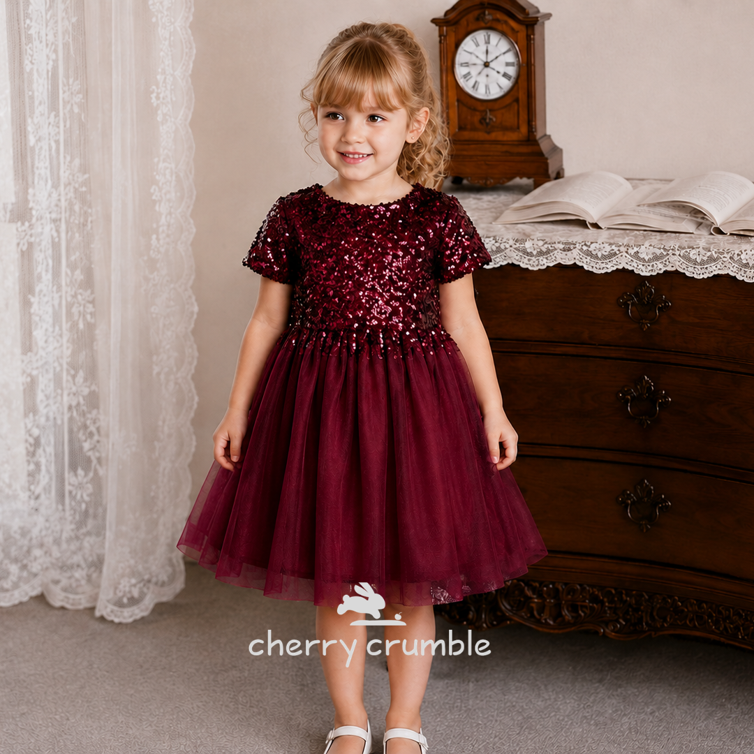 Brown Solid Cute Graceful Dress