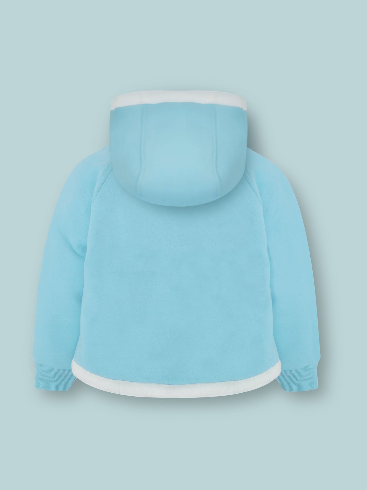 Sky Blue Reversible Hoodie