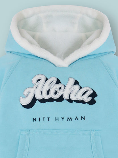 Sky Blue Reversible Hoodie
