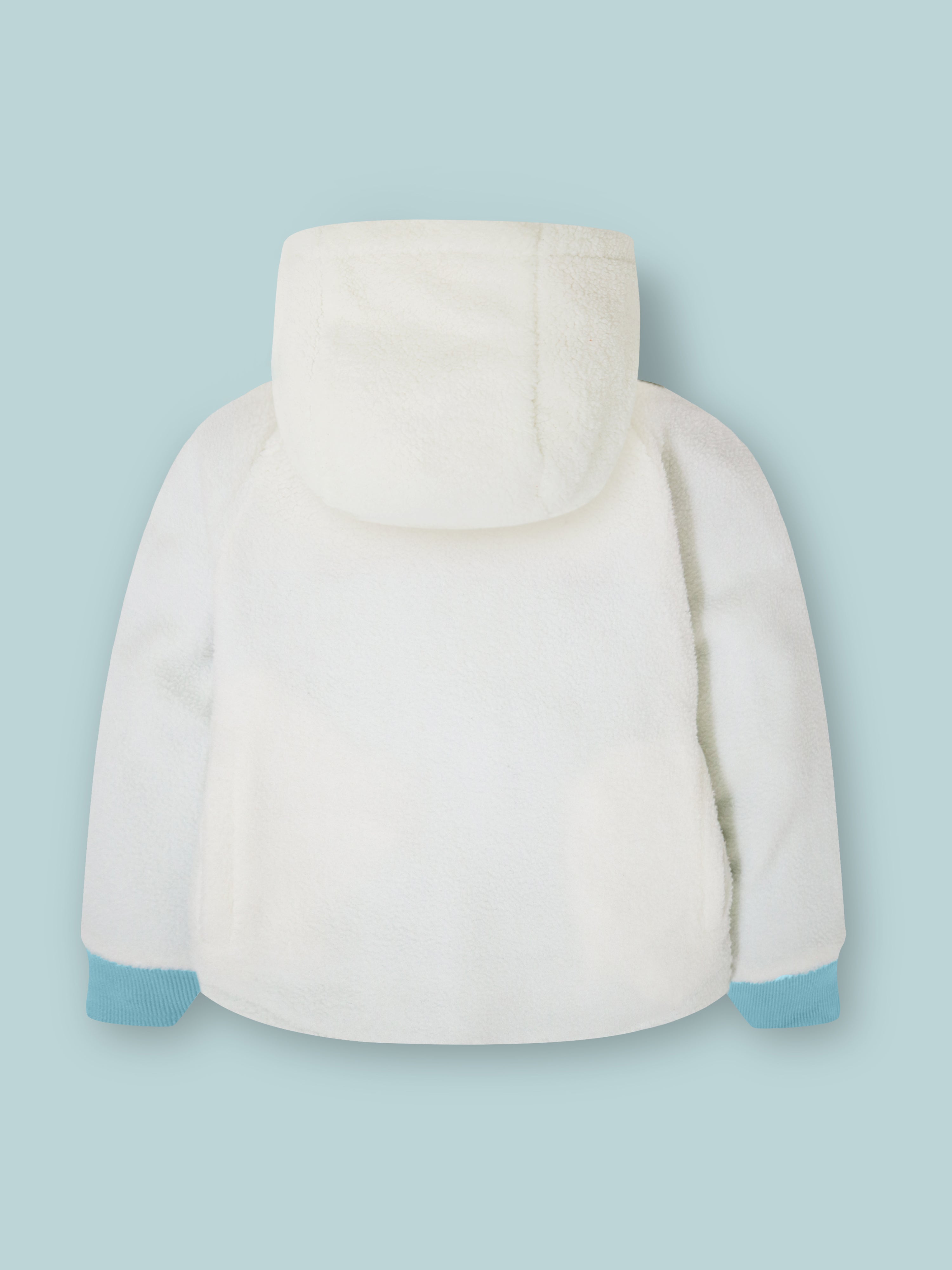 Sky Blue Reversible Hoodie